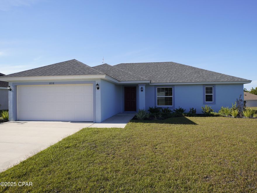 The Hyacinth A Model - Homes by Deltona | Sunny Hills, FL

Discover effortless living in The Hyacinth A, a thoughtfully designed 3-bedroom, 2-bath home offering 1,650 square feet of living space and 2,094 total square feet under roof. This open and inviting floor plan combines elegant finishes with the quality craftsmanship that Homes by Deltona is known for.

From the moment you step inside, you'll notice the attention to detail — luxury vinyl plank flooring, 3CM granite countertops, and designer wood cabinetry featuring soft-close dovetail doors and drawers. The modern kitchen includes GE stainless steel appliances, a garbage disposal, and plenty of counter space, making meal prep a breeze.

Built with concrete block walls and a stucco finish, this home is as durable as it is beautiful. Additional highlights include decorative wood windowsills, brushed nickel fixtures, Sherwin-Williams designer paint schemes, and an irrigation system to keep your lawn looking its best.

The Hyacinth A also includes 30-year architectural shingles, termite prevention treatment, and a 2-10 builder's warranty for added peace of mind.

Located in the growing community of Sunny Hills, you'll enjoy a peaceful neighborhood just 20 minutes from Chipley and 40 minutes from Panama City Beach — offering the perfect blend of small-town living with easy access to the coast.

🌿 Move-in ready and built to last.
Ask about our other available homes featuring different color schemes and finishes, so you can find the perfect fit for your style and timeline.