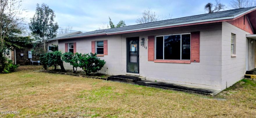 Spacious 3-bedroom, 3-bath block home offering over 1,800 square feet of living space, built in 1974 and situated on a generous 0.40-acre lot in the desirable Highpoint area. Located less than one mile from the Deerpoint Lake boat landing, this property offers easy access to boating, fishing, and outdoor recreation.

The home features a large family room with plenty of space for gatherings and everyday living. While the property is in need of renovations and updates, it appears fully functional as-is, making it an excellent opportunity for investors or buyers looking to customize and add value.

With solid block construction, a spacious layout, and a prime location near the lake, this home has tremendous potential.

*Information provided is deemed reliable but is not guaranteed and should be independently verified by the buyer*