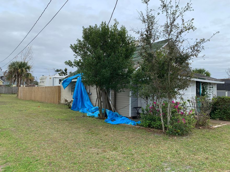 Investment Opportunity! This home was heavily damaged during Hurricane Michael but has lots of potential. Their is a master on the 1st floor and the 2nd story was an additional bedroom space. Its a very conveniently located only 2 blocks from Harrison avenue and within walking distance of Historic Downtown. The lot is zones MU2, so if someone wanted to purchase to build multi units that is possible. 

Investors call you agent to see this property, please do not enter it without an agent giving you access.