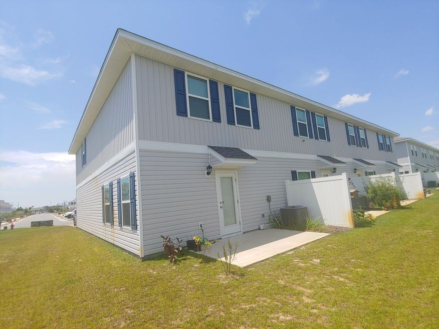 Looking for privacy this end unit has and open field on one side and the woods behind you- Complete package 

 with many upgrades This SMART HOME can - Unlock doors - and see who's stopping by... all from your phone - get alerts when a package is drooped at our front door- Lock doors from your phone. Washer, Dryer, Refrigerator, Furniture, all Blinds and Furnishings: convey with the sale. UPGRADES INCLUDE: Blinds, Window Curtains, Stainless Steel appliances, Retractable faucet, Cabinets knobs, Pull-out garbage disposable. SEE DOCUMENTS.  Seller will provide closing cost Assistance