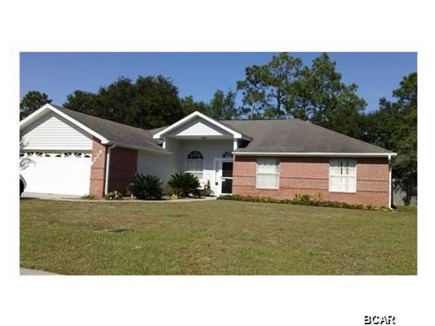 4 bedroom 2 bathroom spacious home in Callaway with double car garage, ceiling fans and patio. All property sizes and ages are approximate, please measure and/or verify if important. School assignments are subject to change, please check with Bay County for most accurate information. Deposit is the same as the rent. Pets allowed with owner approval and NON REFUNDABLE pet fee applies per pet. Breed restrictions apply.