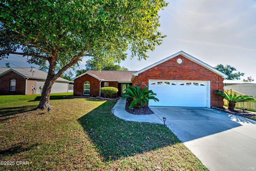 HIGHLY DESIRED home priced to sell fast!
Beautiful home centrally located in the town of Lynn Haven.
Many family events, concerts, holiday parades happening all year long, with many parks, fishing areas, and boat marinas nearby! 
Highest Commercial-Grade Engineered Vinyl Planks for the flooring all throughout! New Paint! With the private backyard, enjoy the peace and quiet of living right next to a fishing spot and nature walk just next door!
Solar night-lighting around the entire home makes this property original and highly aesthetic! Tucked in at the end of Connecticut Avenue. makes this home super cozy and peaceful!
THIS IS A MUST SEE! 
DREAM HOME, WILL SELL FAST!