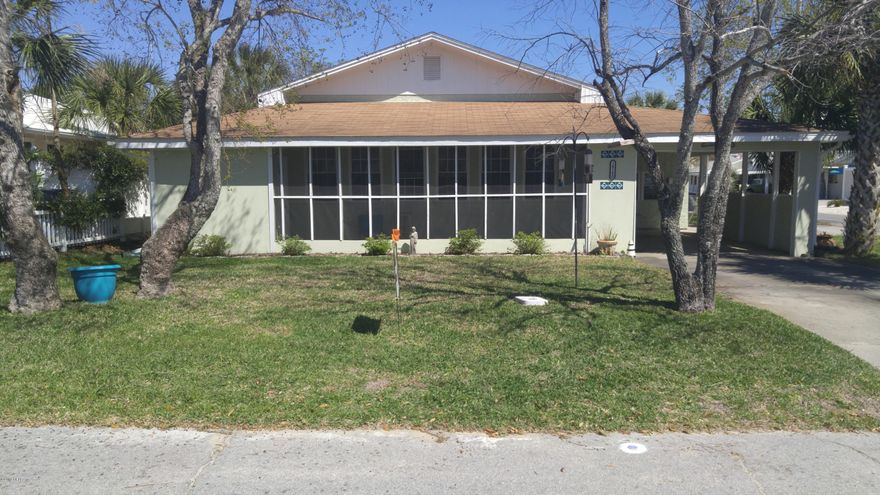 10,000.00 Price Reduction . Do not let the 1940 build keep you from seeing this Home.Extremely Nice Home in Bid A Wee  with Lots of Remodeling Don't let the age Fool You  . Shows like a new home .  2 Blocks to Bid a Wee Dedicated (private entrance) Beach.

Roof 8 years old and Flood Zone X

Great corner location with Driveways on Bay and Tarpon. Carport to protect against Sun on the car. Remodeled home with 4 bedrooms and 3 Baths .What a deal.2020 Square Feet this close to a Dedicated Beach Entrance in Mint Condition will not last long.

Go take a stroll on the beach .

Ask your Realtor for the Video Link.(all measurements are approximately, verify if important)