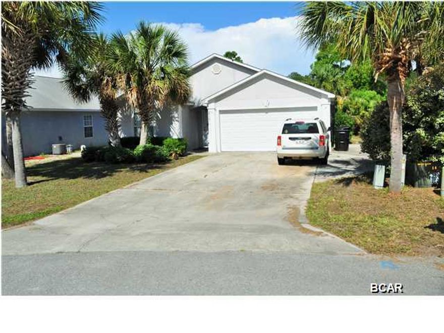 ****OPEN HOUSE SAT FEB 27TH 10-2****USDA 100% financing for 1st time buyers..Nice 3 bedroom Home on the beach. Covered deck to enjoy your evenings...Fireplace..Nice open floor plan.. Large Kitchen..huge walk in closet in master bedroom..Just off Allison by the Zoo..Minutes to the beach...Pier Park..Publix..Home depot..Restaurant's..All sizes are approximate, if they matter to you, please measure.This home requires FLOOD Ins  Seller pays $1200/yr