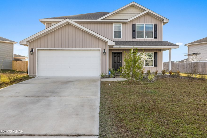 CURRENTLY UNDER CONTRACT, SELLER ACCEPTING BACKUP OFFERS. Like new! Affordable living with a view! This large home boasts over 2,700 sqft of heated and cooled space along with 5 bedrooms and 2 bathrooms. Many upgrades including granite countertops and beautiful vinyl flooring. The house overlooks a pond resulting in plenty of privacy. The neighborhood offers amenities such as a community pool, sidewalks, and green space. Conveniently located to great schools and entertainment. Call for more information or to schedule a showing today!