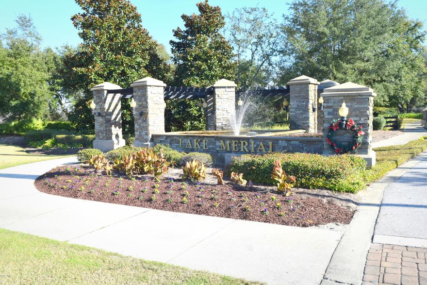 Vacant lot, ready for your dream home in the highly desirable Lake Merial subdivision! With over 2100 acres of beautiful woodlands, Lake Merial offers its residents a sense of space, security and relaxation. Amenities include gated entrance, 2 lakes, sidewalks, streetlights, fishing, gazebo and a picnic area/playground. This community is located is located directly off Hwy 77 approximately 20 minutes from the Worlds most beautiful beaches and a short drive to Panama City, FL.