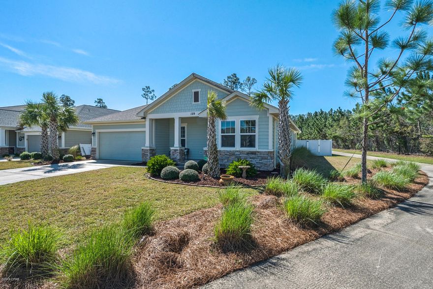 The back section of Cedar Hammock Lane is a small circle so there is far less traffic there than on the other busy, main roads in Breakfast Point. And, there is a beautiful park in the middle of the circle to enjoy. There are three bedrooms and two-and-1/2 baths in this beautiful home along with an extra office and TWO bonus rooms. Loaded with upgrades, this Breakfast Point Beauty sits on a private lot with no neighbor directly next door and no houses behind you. Enjoy walking to school, playing in the parks and easy access to all of the shops, restaurants, gas stations, banks, etc. all right at the front of the neighborhood. Breakfast Point really does offer so many conveniences for the family to enjoy. Make an appointment today for a private viewing.