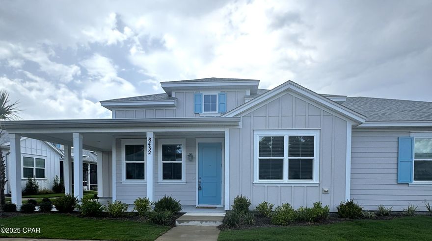 Live the coveted 55+ community of Latitude Margaritaville Watersound right now!  Home available for 6mo+1day to a year.   It just doesn't get any better!   This Dreamsicle Cottage located in the newer Phase 5 features 2 bedrooms, 2 baths, den and a 2 car garage.  Unfurnished INCLUDING utilities ($275/mo cap) except internet/wifi and all appliances included refrigerator, range, dishwasher, microwave, washer and dryer.  No yard work required so you'll have lots of time to enjoy all the amazing activities and meet new friends!

RENTAL REQUIREMENTS:
At least 1 tenant MUST be 55+
LONG-TERM (over 6mo to 1yr) 
SMOKING is not permitted in any home or lanai/porch
BACKGROUND CHECK (credit, criminal, eviction) required & paid for by each tenant
PETS 
$$ Due upon lease signing: Security Deposit $$ Due at Lease Start:  1st mo + last mo+ cleaning fee + pet fee due at move-in
COMMUNITY ACCESS - tenants purchase all gate & amenity access credentials through HOA (transponders & passports).  Tenants have full use of all amenities just as a homeowner has.