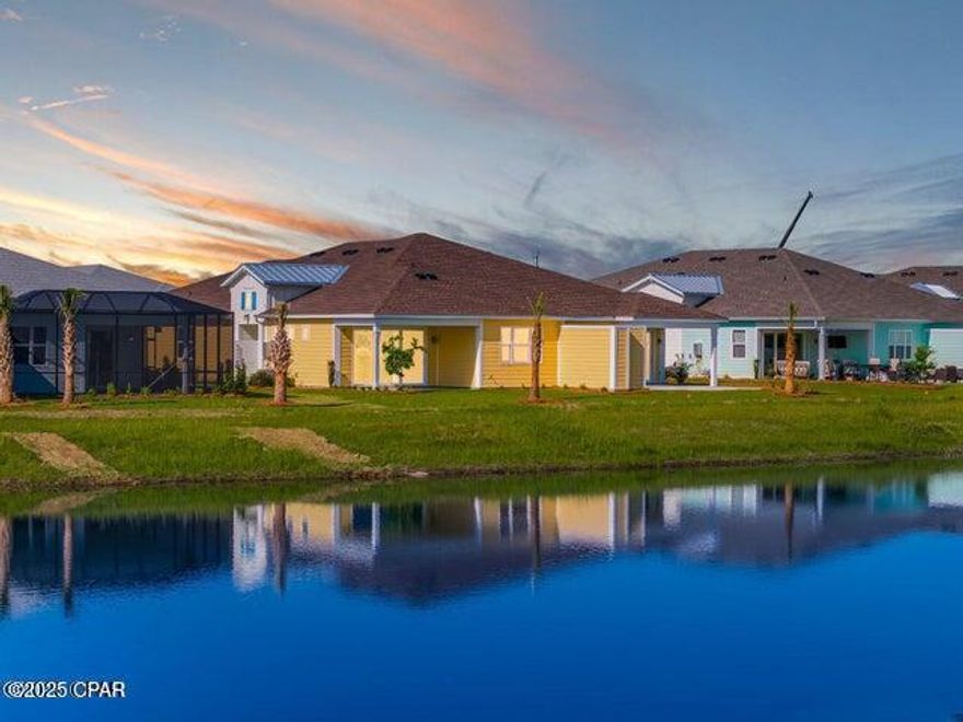 Live the coveted 55+ community of Latitude Margaritaville Watersound right now!  Home available for over 6mo to a year.  Relax on the lanai with a pond view and stunning sunsets.  It just doesn't get any better!  Close to all the amenities!  This Tortola Villa features 2 bedrooms, 2.5 baths, den and a 2 car garage.  Unfurnished and all appliances included (refrigerator, range, dishwasher, microwave, washer and dryer).  No yard work required so you'll have lots of time to enjoy all the amazing activities and meet new friends!

RENTAL REQUIREMENTS:
At least 1 tenant MUST be 55+
LONG-TERM (over 6mo to 1yr) 
SMOKING is not permitted in any home or lanai/porch
BACKGROUND CHECK (credit, criminal, eviction) required & paid for by each tenant
PETS 
$$ Due upon lease signing: Security Deposit $$ Due at Lease Start:  1st mo + last mo+ cleaning fee + pet fee due at move-in
COMMUNITY ACCESS - tenants purchase all gate & amenity access credentials through HOA (transponders & passports).  Tenants have full use of all amenities just as a homeowner has.