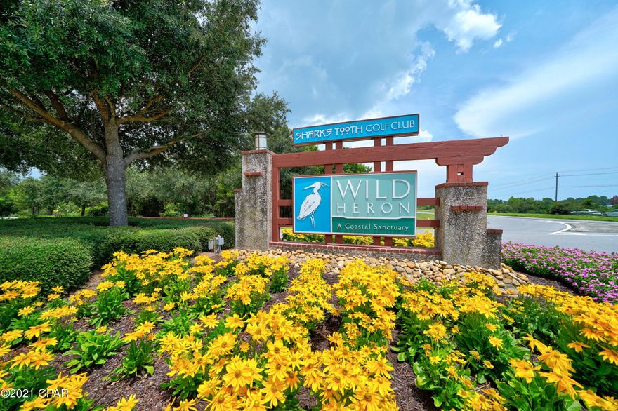 Golf Course lot located in Wild Heron. Build your dream home in a beautiful gated community that has it all golf, fitness, tennis, pool, fishing and more! This is just a short drive over to 30/a to enjoy some of the best restaurants or to pier park for the best shopping on the beach. Come check it out today