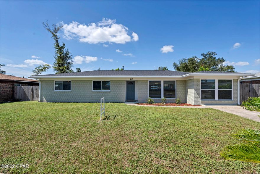 Seller offering up to $15K to buyer's closing costs - including any points to reduce an interest rate!



Completely gutted and remodeled in 2020. Floor plan rearranged to allow for an open floor plan and a larger primary bathroom. The remodel allowed for NEW plumbing, electrical, and ductwork THROUGHOUT the home along with the NEW HVAC. Spray foam insulation and NEW windows elevate this ranch home to CERTIFIED ENERGY EFFICIENT RATING! Quartz countertops, 6 burner gas stove and gas stove, new cabinets, and new flooring were all installed during the remodel. Care and planning went into every detail of this remodel. Renters have occupied the home for the past 2 years with plans to purchase and took very good care of the home. 

11 miles to Tyndall Airforce Base. 5 miles to Ascension Sacred Heart. 8 miles to Gulf Coast Medic