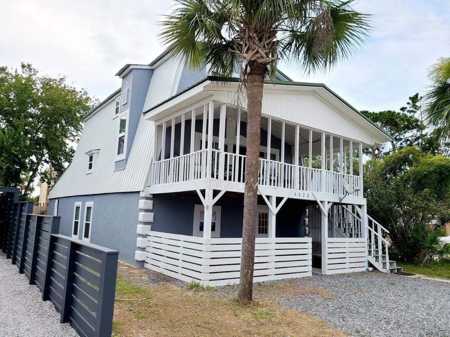 *GREAT INVESTMENT OPPORTUNITY* New roof installed October 2020

Absolutely stunning! This 3 story beach house located just one block from the Grand Lagoon and a short walk to the white sandy beach. Completely remodeled, this rustic style beach house has 5 bedrooms, 2.5 baths with 2 bonus rooms that are currently used as single bedrooms. Vinyl floors throughout 1st and 2nd floors. Two newly remodeled kitchens with stainless steel appliances. Central HVAC system.

Annual gross income is around 65K. Excellent rental history! The house has scheduled bookings for over $27000 as of today 2/5/21.

This beautiful home could also be easily converted into a duplex. Comes fully furnished and rental ready! It is absolutely turn key!