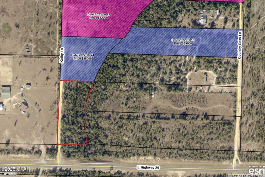 1.93 Acres right on Hwy 20 about 2.5 miles West of the intersection of Hwy 231 and Hwy 20.   OWNER FINANCING AVAILABLE WITH $5,000 DOWN.  Finance $24,900 at 7.5% interest, payments under $175/mo.   Stream runs through the East boarder of this property.  Wetland, best place to build would be close to the street on the North end of the property.