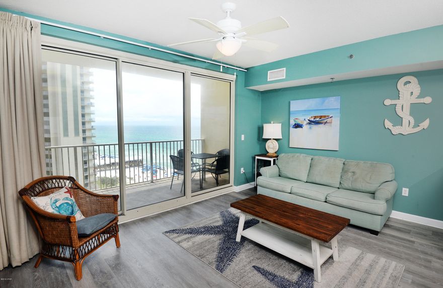 Reduced for quick sale, Shores of Panama is a beautiful complex with amenities for all ages. Don't miss out on this great opportunity to own this 2 bedroom, 3 bath condo with bunks. This condo is fully furnished and rental ready.