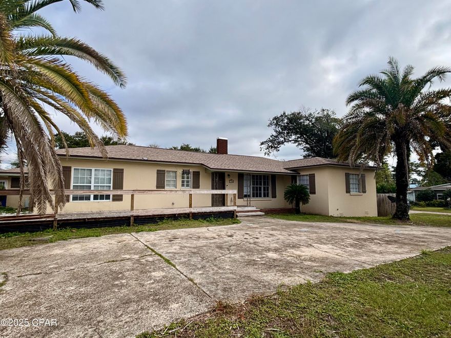 This very large 4-bedroom, 3-bathroom home offers all the space and comfort you've been looking for, featuring two generous living areas and a desirable split floor plan that provides added privacy. The spacious, open kitchen flows seamlessly into a separate dining area, perfect for gatherings and everyday living. One of the standout features of this property is its expansive sunroom—an ideal spot for relaxing, entertaining, or enjoying the natural light year-round. Outside, you'll find a fully fenced backyard and plenty of room for parking extra vehicles, boats, or recreational toys. Sitting on a sizeable corner lot, this home offers both convenience and breathing room. Located in the heart of Panama City, it puts you close to shopping, dining, schools, and everything the town has to offer, making it a perfect blend of comfort, space, and unbeatable location.  A $100 charge per month will be charged for the water bill. Don't miss out on this rental, call today!