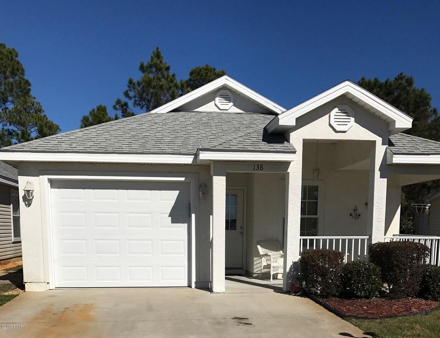 This Palm Cove house is immaculate and many updates.  New Refrigerator and microwave.  Carpet is only 2 years old and well taken care of. The back has a wood deck and is very private.  The location is very convenient to shopping and dining. Only 1 block north to Publix and 1 block south to the beautiful beaches.