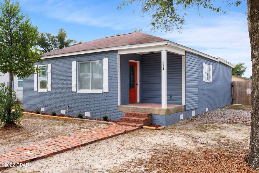 Under contract, seller taking back ups. Brand new to the market is this beautifully renovated Florida style cottage home walking distance to the St. Andrews Bay and the nearby park. You'll absolutely love that most of this home's character has been preserved to include exposed brick in the kitchen, and original doors and knobs on some of the rooms. The custom counter tops, split floor plan, and attention to detail really make this home special. With brand new windows throughout, newer roof, HVAC, and stainless steel appliances, this home is move in ready and waiting for you. Call your favorite realtor today to see this beauty for yourself!