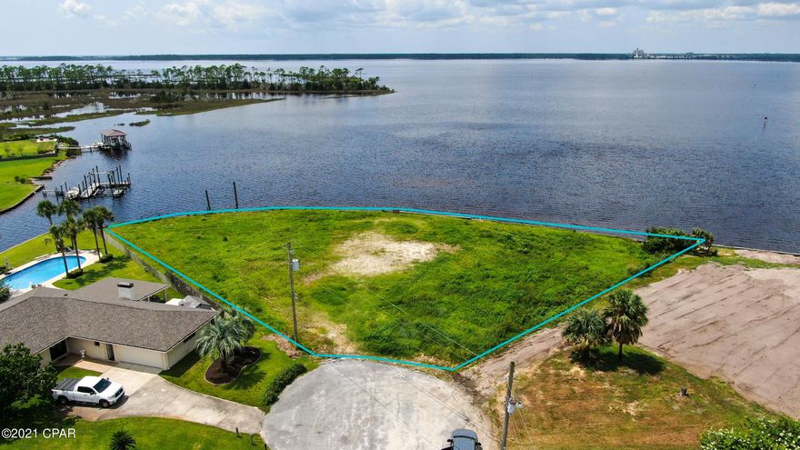 Rare chance to own a bay front lot with panoramic views! Situated at the end of a cul de sac in the highly desirable Northshore subdivision opportunities like this do not come often. Offering excellent privacy in a great location this is the perfect place to build your dream home. Boasting over 1 acre there are not many like these left in Bay County.