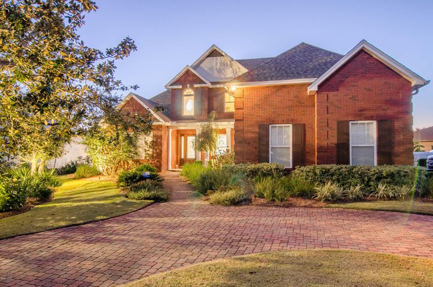 *IMMACULATE HOME *FULLY RENOVATED *INGROUND POOL *MSTR BR 1ST FLOOR (Seller will consider a portion of owner financing). This stunning brick home is located in the Preserve, an upscale gated community. This home has EVERYTHING you could ask for! The exterior features a huge inground swimming pool (new 33X50 screen enclosure and pool recently resurfaced), outdoor bar with high end custom cabinetry, granite countertops, ice box, refrigerator, speakers, TV and grill. As you head in the home you will be greeted with soaring ceilings and stunning lighting. The living room is oversized and showcases built in cabinetry, a beautiful chandelier as the focal point and double doors leading to the pool. As you head into the kitchen you will find a gas range set in the countertop, a seperate oven... with a stackable microwave built into the cabinets and a refrigerator with ice maker. The stunning new cabinets feature custom drawers with a peg board system and soft close doors/drawers. The knotty alder island is the perfect accent piece to this gorgeous kitchen. The kitchen countertops showcase granite that flows into a full height backsplash creating an elegant feel. The pantry is located nearby and has plenty of room for groceries and storage for kitchen items. The wet bar has a granite countertop, custom cabinetry and a sink. The formal dining room is located off of the kitchen and is a great size. Next you will find a full bathroom conveniently located to the kitchen and living room with a side door leading to the pool. As you continue your way through the home you will find an office with built in wood cabinetry and the master bedroom. The master bedroom is HUGE and showcases new bamboo flooring, two sitting areas and a side door leading to the pool. The master bathroom has everything that a woman could ask for from the spa like micro silk soaking tub that pumps oxygen in the water to create silky smooth skin and to help with aging (facial sprayer included) to the his and her custom wood vanities with granite countertops, tile shower, his and her closets and a toilet room. When you head up the stairs you will be greeted with three good sized spare bedrooms, two full bathrooms and a bonus room that would make a great kids play room, workout room or movie room. There is a ton of storage throughout the home. When you head downstairs you will find the laundry room with new custom cabinets, granite countertops and a sink. As you step out the back door you will notice new outdoor carpet, a 10X50 covered porch, lots of greenery landscaped to perfection, new privacy fence with brick pavers and new LED lighting and an outdoor shower with hot and cold water. The outdoor bar showcases granite countertops, refrigerator, ice box, speakers and tv. The outdoor grill also features high end custom cabinetry and granite countertops. You will be impressed with the three car garage featuring an epoxy finish and newly insulated garage doors with wifi. The beautiful driveway is finished in brick pavers, you will not have to worry about parking when family and friends come to visit with the oversized parking space. The home also has new gutters and a sprinkler system with separate water meter. 2 AC units (18-20 months old), 2 new hot water heaters. House wired for a 7500/7800 watt generator. All property. All sizes and ages are approximate, please measure and/or verify if important