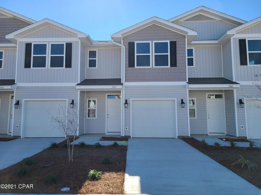 This interior, two story townhome at Sentinel Point is Move in Ready! There are so many features in this townhome including a garage, vinyl flooring

throughout the common areas, carpeting on stairs, upstairs hallway and bedrooms. Durable laminate countertops in kitchen in baths. The kitchen is open to the

living and dining area and has a breakfast bar. Frigidaire Appliances include a stove, microwave and dishwasher. Additional interior features include recessed

panel cabinetry, Moen faucets, LED lighting package and more! A standard Smart Home package includes a KwikSet keyless entry, Skybell doorbell, automated front porch lighting, an Echo
Dot device, and Quolsys touch panel which can be integrated to control your lighting, thermostat, front door and so much more.
A builder 10 year structural warranty is also included.

Pictures, photographs, floor plans, elevations, features, colors and sizes are approximate for illustration purposes only and will vary from the homes as built. Home and community information including pricing, included features, terms, availability and amenities are subject to change and prior sale at any time without notice or obligation. For Move-In/Completion Estimates: Ready dates are estimates only. Timing of completion of construction and buyer move-in are subject to contingencies contained in home purchase agreement and governing jurisdictions issuance of a certificate of occupancy, and may change due to forces majeures and other delays or disruptions outside the reasonable control of the Builder.