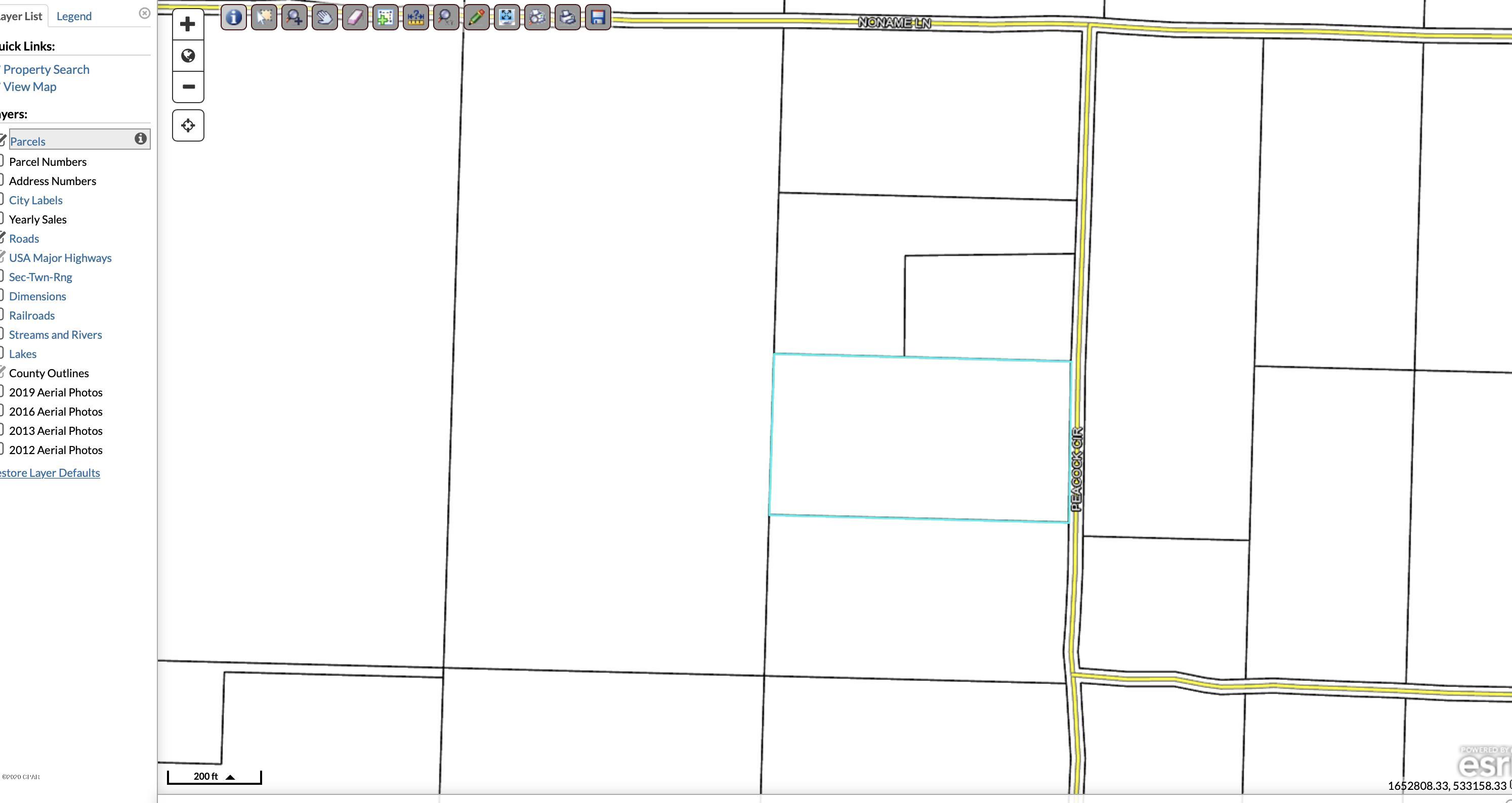 [No Recorded Subdiv] - Land