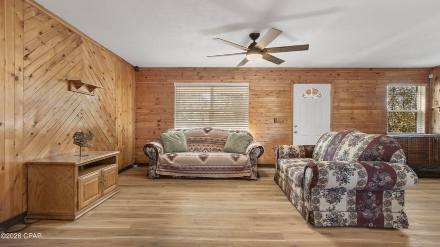 Charming Renovated Ranch/Cabin Near Round Lake + Optional Acreage

This beautifully renovated 2BR/1.5BA ranch-style cabin offers the perfect blend of rustic charm and modern upgrades, just minutes from Round Lake. The home has been fully updated throughout, featuring a stunning marble-tile walk-in shower, brand-new vanities, new lighting, whole-house new flooring, fresh interior paint, new windows throughout, and a new water heater.

Enjoy outdoor living on the newly built patio deck, perfect for relaxing or entertaining. Major systems include HVAC (2018) and a newly installed water pressure pump, providing comfort and peace of mind.

An adjacent 18.87+ acre parcel is also available for purchase (MLS #784461 - $125,000). The seller is willing to sell the home and land individually or together. The 18.87 acreage is high and dry, offering endless potential for recreation, expansion, or future development.

An exceptional opportunity to own a renovated ranch/cabin-style retreat with optional acreage in a tranquil, natural setting near Round Lake.