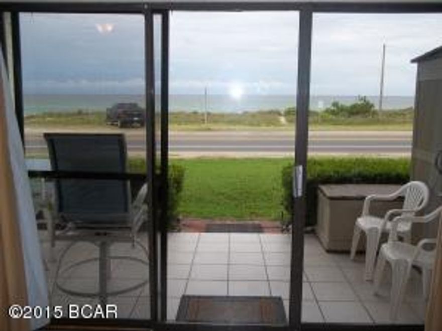 Directly across from Dedicated Beach!!! This is the next best thing to beach front! Watch the dolphins play from your Ground Floor Unit Patio!!! Located on the quiet and desirable West end, this completely remodeled condo features 1 bedroom with bunks in the hall, 1 1/2 baths, spacious living,dining room and kitchen. Unit is completely furnished and has everything thing you need. If sizes and details are important to you, please verify.