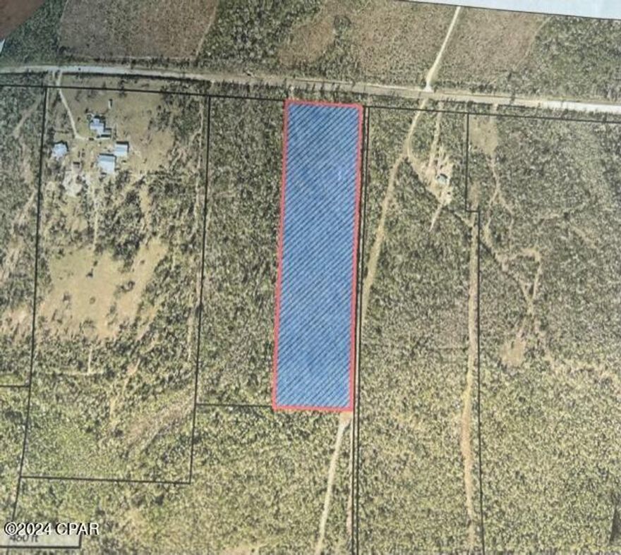 10 Acres located in Fountain, FL. Electric available. Septic, Well and pond located on the property. Previous mobile home being on the land. (Condition of well and septic unknown). Rolling hills in this area about 35 miles north of Panama City, FL. Survey Available.