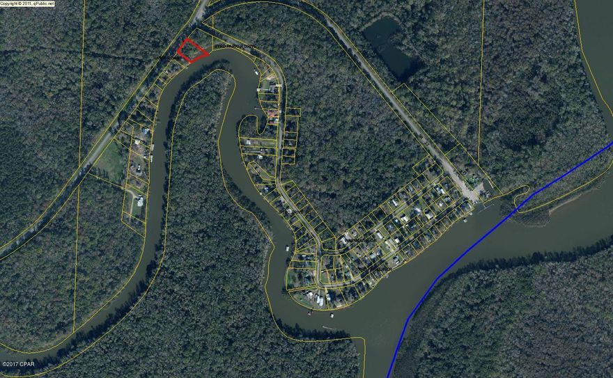 Fisherman's paradise! Owner financing available. 
Great building lot with 160ft on the Chipola River and only 0.7 miles from the Apalachicola River. Immediately adjacent to Apalachicola River Forest property. Gaskin Park is 1 mile away. The park has a play ground, boat ramp, and large public dock. There are restrictions.  All measurements approximate, verify if important.