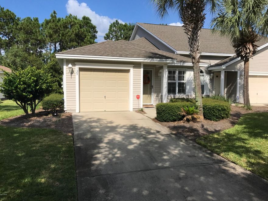 Welcome to the wonderful community of Palmetto Trace! Located approximately 1 mile from the Gulf of Mexico. This is a  lovely 2 bedroom, 2 bath townhome and it is in beautiful, pristine condition.  The carpet and  tile is less than two years old. This townhome has an open layout with a living room, dining room &  kitchen area and two generously sized bedrooms. The master bedroom features a walk-in closet. the sellers recently added a screened in back porch great for entertaining or just relaxing. There are plantation shutters on all the windows offering privacy and energy efficiency. Palmetto Trace offers maintenance free living. Your association fee includes lawn care, outdoor sprinkler water, termite bond, pressure washing townhomes & patios once a year, and 2 community pools. You will find lovely tree lined sidewalks throughout the Palmetto Trace community, great for riding bikes or jogging. The location is only .7 mile to the Worlds Most Beautiful Beaches, Pier Park with all the new shops & restaurants is less than 1/2 mile, and Frank Brown Recreational Park & Gulf World are also close by. Come view this townhome today! All information is believed to be accurate and correct; buyer to confirm & verify if important. All measurements are approximate. Buyer to pay .5% of Purchase Price St. Joe Community Foundation Fee.