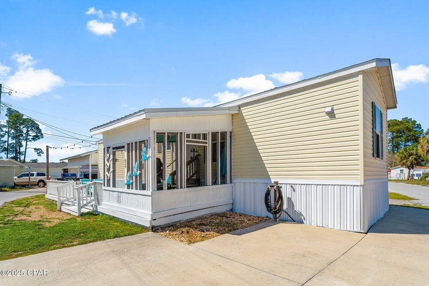 CURRENTLY UNDER CONTRACT, SELLER WILL CONSIDER BACKUP OFFERS This beautifully maintained 2-bedroom, 1.5-bathroom home is perfectly located just minutes from the boat ramp, making it a boater's dream. Whether you're looking for a personal getaway, an investment property, or a turnkey vacation rental, this home checks all the boxes. This property has a strong rental history with solid occupancy and revenue numbers. Guests love the easy access to the water and proximity to local restaurants, shops, and outdoor activities.