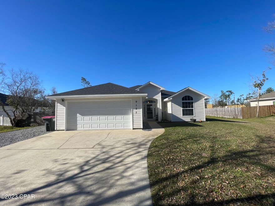 For Lease - Immaculate 4 BR | 2 BA home situated on a .5 Acre in the Deer Point Lake area! If you are looking for privacy, room to spread out, and a short commute to town, this home is perfect for you. The split bedroom plan has a master bedroom and office/bedroom on one side, and two additional bedrooms on the other with shared hallway bathroom. The master suite offers plenty of room for a King bedroom set, tray ceilings, en suite master bath with tub/shower combo and a walk-in closet. The living room opens to the kitchen and dining areas. Enjoy the open floor plan cooking dinner with friends/family relaxing alongside. 2 car garage; fenced back yard with .5 acre of land. Storage yard shed for equipment; paved driveway with extra gravel parking on the side; *No Pets Allowed.