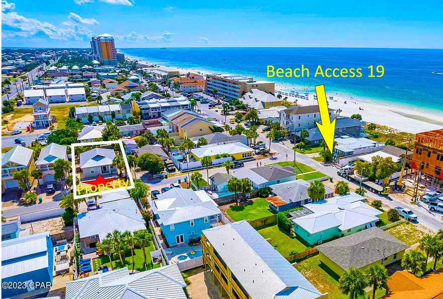 INVESTORS OVER 100K FIRST YEAR ON RENTAL PROGRAM.
Welcome to @TurtlesNestPCB, a beautiful, bright and airy beach house fully furnished in immaculate condition. If you are looking for that beach vacation rental unicorn, this newly built property offers that perfect balance of comfort, modern conveniences, privacy, space, ample onsite parking, all of which is in a great quiet and safe neighborhood, so close to the beach that you can hear the waves crashing at night and taste the salt on your lips. The property is literally less than a minute walk to the beach with no major roads to cross or traffic to contend with. There are also no major condo resorts or public parking lots close by, so these beaches are not over crowded and finding that perfect spot is a breeze! The house is walking distance to many great restaurants, bars, ice cream parlors, and family fun attractions. Home also has spacious front parking area that is directly on the property and it will easily accommodate up to 6 vehicles. This multi-family, 3bd/2bth, single level beauty offers an open concept floor plan that radiates natural light and allows for everyone to gather and socialize in the main living area which includes a large sectional, recliner, a large flat screen Smart TV with sound bar, cable and streaming options. The fully equipped kitchen is centrally located and features timeless, clean white quartz surfaces, stainless steel appliances, and a Keurig K-Duo coffee maker. The dining area offers a large table and comfortable seating for 8. Bedroom 1: The main bedroom is generous in size, featuring a premium Sleep Number king size bed that allows you to adjust your softness/firmness by side and an en suite bathroom. Additionally, this room offers a large flat screen Smart TV with cable and streaming options. Bedroom 2: The second bedroom offers two plush queen beds, a large flat screen Smart TV with both cable and streaming provided. Bedroom 3: The third bedroom features two, masterly crafted in solid wood construction, full over full bunk beds, that can safely sleep two full size adults on each level of bed. This third room also includes a TV and cable, a XBOX gaming console with streaming options as well. Additional Information
Built only a few years ago from a modern construction method known as ICF (Insulated Concrete Forms) which is newer construction method that makes for an incredibly strong and secure structure, and is very well insulated. So on those long hot summer days, the inside is nice and cool and comfortable upon your return; and for those few colder days we have in Florida, the inside temperature again remains very comfortable.- Central air conditioning and heating
- High speed Wi-Fi(200 mbps)
- a digital secure Smartlock (self check-in)
- a Pack and Play and high chair
- premium linens for maximum comfort
- separate laundry room with washer, dryer & utility sink
- front porch with a teak bistro table and chair set
- a large private fenced off backyard
- a large back patio area with an outdoor dining table and chairs
- an outside shower to rinse off sandy feet and/or toys
- a comfy hammock hanging between two palm trees.  - a BBQ grill
- 6 beach chairs
- sand toys
- boogie boards
- skim boards
- a beach wagon
The only thing this vacation masterpiece is missing is a pool.  Yes room for a pool!  Want a 3rd bathroom... turn large laundry room into a 3rd bath for even more rental potential and revenue.  Don't miss out on this rare find!