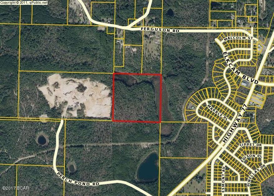 40 acre parcel located off Ferguson Road.  Could be a great place to build, or place a mobile home.  Per new owner, there is legal access via easement from Perch Pond Road.