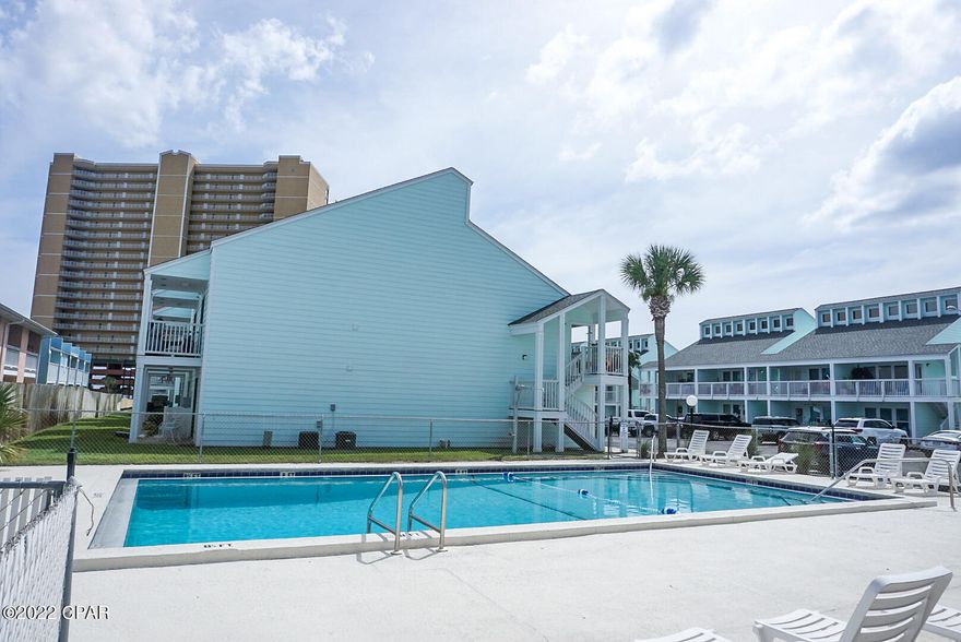 Welcome to Southwind Condominium A-2. This ground floor one bedroom one bathroom condo includes hallway bunkbeds and sleeps six. It is located just steps to beach access 72 at the front of the complex! Gulf views can be enjoyed from the patio and a partial view from the living room. This condo is currently a non-rental but the property is available for short term rentals. The Southwind complex has recently had many exterior improvements including fresh paint on each building! Call to schedule a showing today.