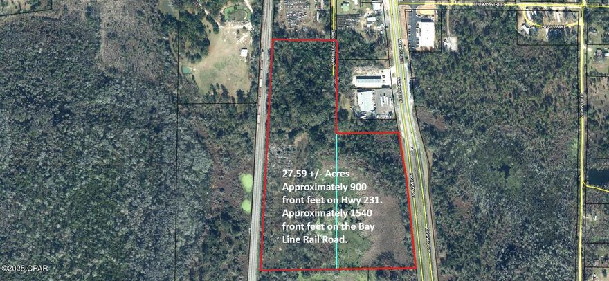 Old fertilizer plant that has been closed for years with about 1540 front feet on the Bay Line Rail Road. 16.14 +/- Acres that could be developed in numeros ways. adjoining property is for sale also.