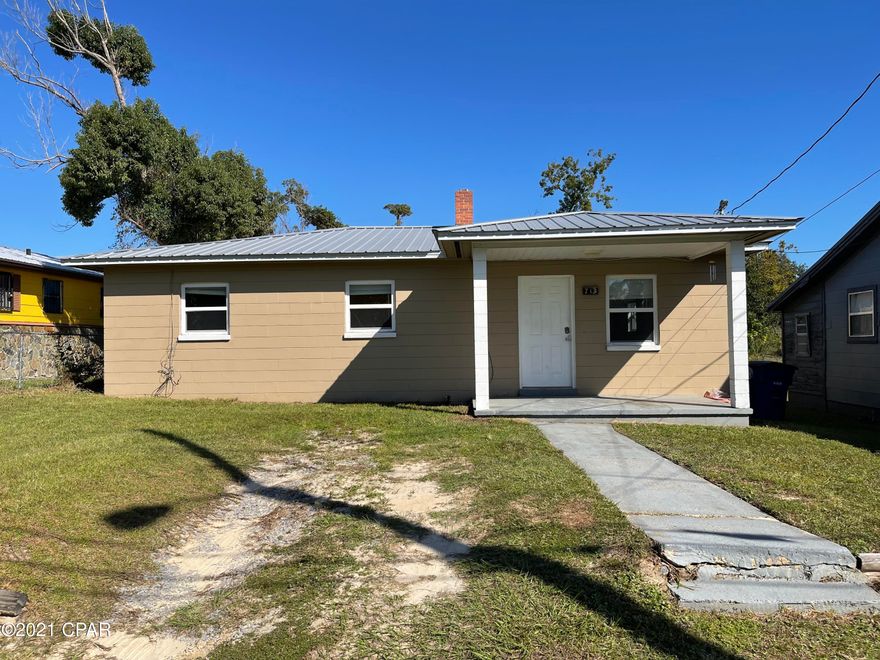 Cute Move In Ready Florida Cottage close to Gulf Coast Hospital. Great First Time Residence or Investment Home. Metal Roof and AC Newer.

Fresh Paint Outside. Home sits on a Nice sized Lot. Tile Floor throughout for Florida Living. 

Landry just off kitchen. At this price it won't last long. Come see today! All dimensions to be verified by buyer and buyers agent and anything deemed important.
