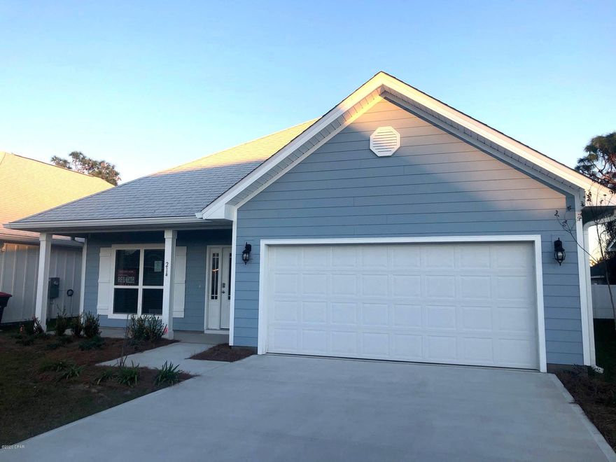 Memorial Day Sale - Up to $10K in closing costs with DHI Title and Mortgage Services,

 Up to $10K in Flex dollars with executed contract by 5/31/2020 and must close by 6/26/2020  Construction is complete and ready for a quick closing!  As you enter this lovely Bailey Plan you will find luxury vinyl plank flooring in the foyer as well as all common areas with carpet in the bedrooms. There are 9' ceilings throughout with tray ceilings in the family room and master bedroom. This home has added details such as, brushed nickel hardware, elegant doors and beautiful cabinetry in the kitchen and bathrooms. An elegant dining room located just off the foyer also has tray ceilings and overlooks the landscaped front lawn. The kitchen has is a breakfast area that opens to the large family room.The master suite has a nice bath with walk-in closet, large soak tub and separate shower. There is a laundry area just off the garage and two additional room share a hall bath. Moonraker is a new subdivision, centrally located on Panama City Beach. A short walk or golf cart ride to public beach access or Shipwreck Island waterpark, nearby attractions, dining and shopping. Pictures, photographs, floor plans, elevations, features, colors and sizes are approximate for illustration purposes only and will vary from the homes as built. Home and community information including pricing, included features, terms, availability and amenities are subject to change and prior sale at any time without notice or obligation. For Move-In/Completion Estimates: Ready dates are estimates only. Timing of completion of construction and buyer move-in are subject to contingencies contained in home purchase agreement and governing jurisdictions issuance of a certificate of occupancy, and may change due to forces majeures and other delays or disruptions outside the reasonable control of D.R. Horton, Inc.