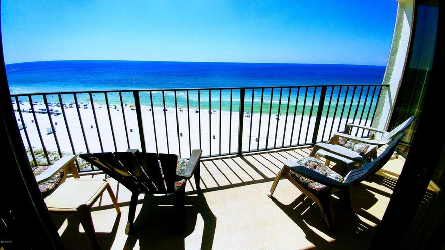 ***ATTENTION*** ONLY Deluxe B FLOORPLAN on the Market!!! Tower II #810 Fully furnished Beachfront condo located in beautiful Edgewater Beach Resort! This property is a 2 bedroom, 2 bath deluxe floorplan #B...very rarely do these floorplans go up for sale. Unit has been updated with New:  master bath tub, granite counter-tops, cabinets, tile, furniture, lighting & decor. Balcony access from living room & master suite. The master suite overlooks the beach and has a King size bed with private bath.  The junior suite has 2 queen beds and guest bathroom. Also, a queen sleeper sofa in the living room.  Unit was on rental for over 8 years until 2020 when Owners choose to use for themselves.  Management company is also Real Estate agent.  2 bedroom Deluxe units at Edgewater can bring $50-$60k Gross revenue!

Edgewater is one of the finest full service beach resorts in PCB, on the beautiful white sand beaches of the Gulf of Mexico. Exclusive amenities include 11,800 sq.ft. lagoon Pool with waterfalls & tropical landscaping, 9 heated