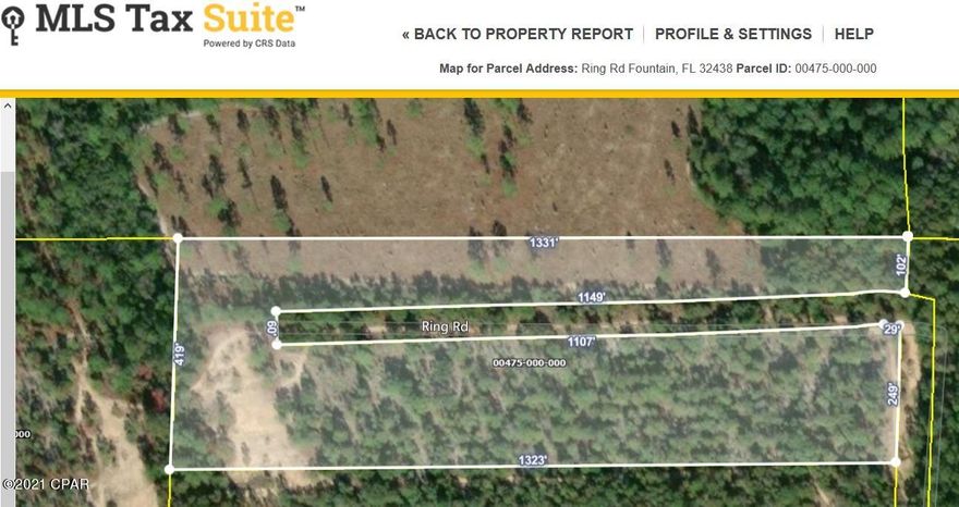 Perfect hunting ground.  Harvestable timber.  Borders Ecofina Creek WMA.  Abundance of wild life. (Deer, turkey). Power run to street. Zoned BC01.