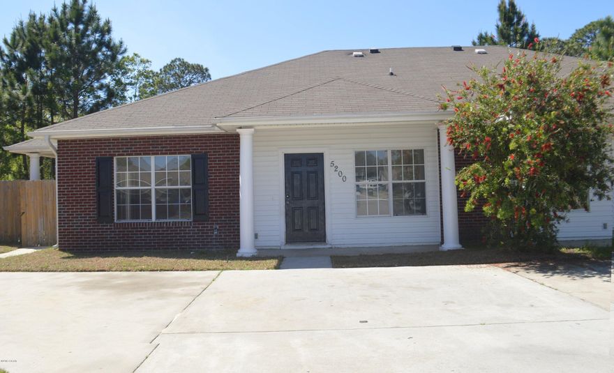 Neat, clean and affordable! This home has recently had new paint, new carpet and a new HVAC system. Full 3 bedroom, 2 baths, dining room, inside laundry area, separate master bath, large living room, and a storage room. This is a great starter home or a rental property. Brick and vinyl exterior with a fenced in yard. The home sits on the end of a dead end street.