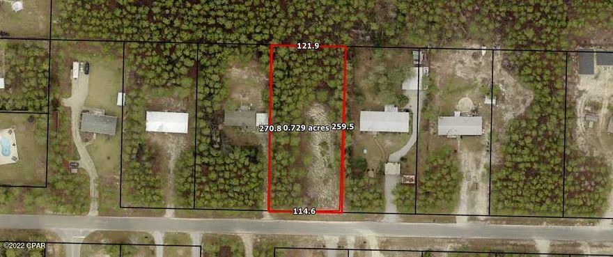 This lot would be a great place to build or to place a mobile home.  Moon Court is located just off of Highway 77 and is close to so many places including local schools.