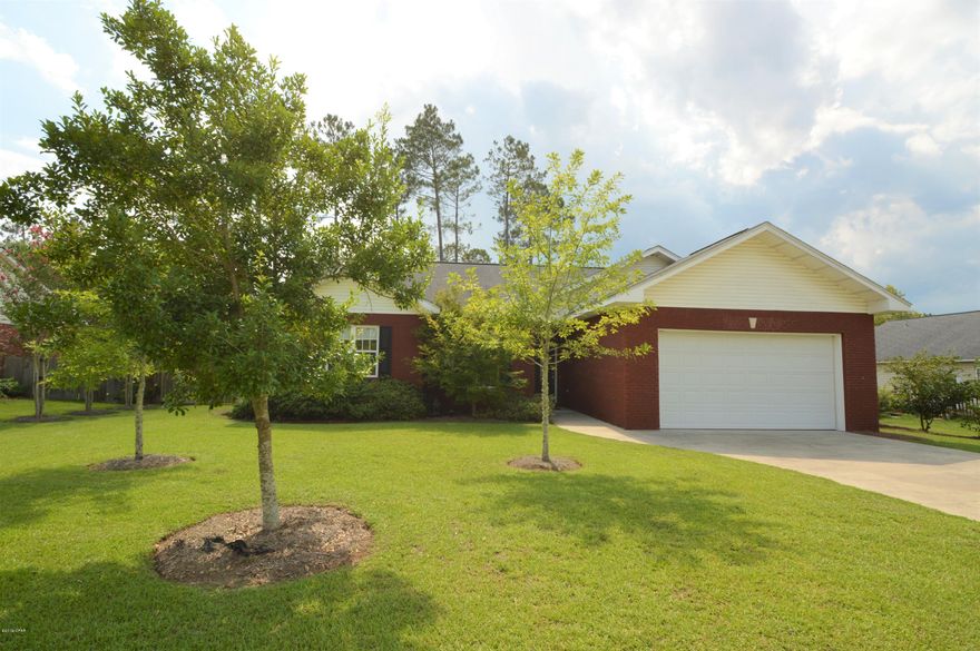 Immaculate 3 bedroom/2 bath home in the highly desirable community of Martins Woods. Centrally located within the town of Chipley. Situated on nearly 1/3 of an acre with privacy fenced yard and storage shed. Lovely mature landscaped yard with 4-zone irrigation system. HVAC system replaced in 2015. Home boasts custom blinds, ample cabinetry, and nice sized closets. Refrigerator, washer and dryer convey with sale.