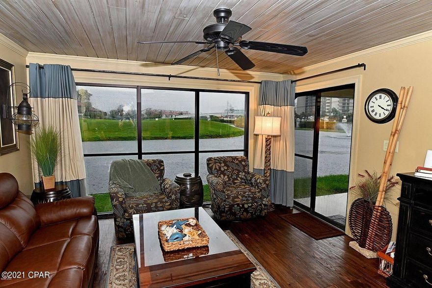 CURRENTLY UNDER CONTRACT, SELLER ACCEPTING BACKUP OFFERS. Special units like this in the Edgewater Golf Villas rarely come available...special units in the Beachview Villas section of the Golf Villas are even MORE RARE. The Beachview Villas are a special section of the Edgewater Golf Villas located very close to the front and in a section by themselves with a pool...much more privacy than the rest of the Golf Villas. Take a look at the photos of this stunning 2BR/2BA to see just now nice it really is...offered FULLY FURNISHED. This unit grossed $25,500 JUST from March to September of 2021...$6K on the books already for 2022.