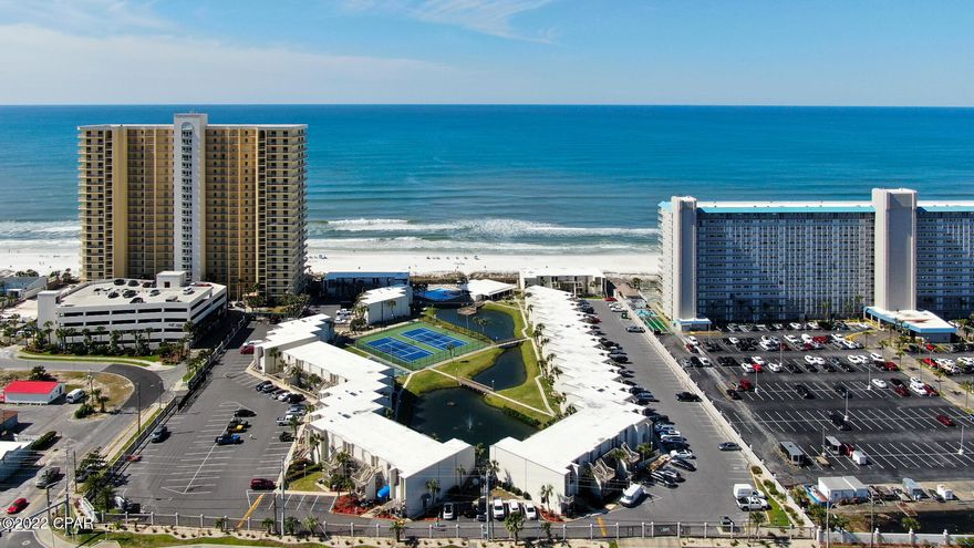 CURRENTLY UNDER CONTRACT, SELLER ACCEPTING BACKUP OFFERS

Rental Projections 68k!!!!

Sugar Beach - where time slows down and tons of memories are made! There are only a few low rise beachfront condos in PCB and this Hidden Gem has everything! Pool - Tennis courts - Shuffle Board -  Community Room - Pond - Grilling Area - Security Gate and Beautiful Landscape! Step inside your Beachy Chic 3 bedroom 3 bathroom condo - Tile and Luxury Vinyl Plank throughout, beautiful kitchen cabinets, stainless steel appliances, upgraded Shabby Chic lighting fixtures, laundry room, storage and 2 balconies with gulf view and faces the beautiful sunsets! Your condo was decorated by an interior designer and comes furnished. Welcome to the World's Most Beautiful Beaches!