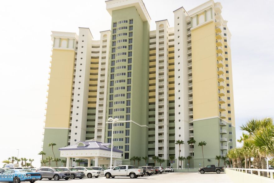 Boardwalk 1 bedroom with bunks.  Perfect  floor height to avoid pool noise but still hear the Gulf. Unit has tile throughout and is set up for vacation rentals.  Furniture and paint are recent updates.  Boardwalk has excellent amenities and 5 fast elevators.  There is a 1 story parking garage to provide covered parking as well as an upper level.  Owner's lounge is top notch.  There is a pet area for the pooches, renters not allowed to have pets.  Property is secured and has onsite security.  Last sold unit was 340,000 and was under contract in 3 weeks.