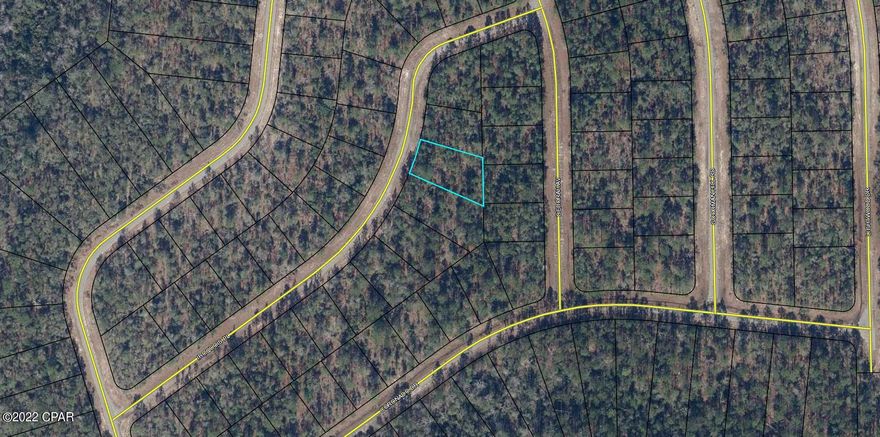 Buildable lot in Sunny Hills. This community is located approximately 25 miles north of Panama City and 18 miles south of Chipley. With the growth moving north out of Panama City, this community is poised and ready for new growth. Sunny Hills offers a popular and affordable 18 hole public golf course and many fine fishing lakes. Great opportunity to invest in the future of the Florida Panhandle. Buyer to pay title insurance, closing fee, and doc stamps on the deed.