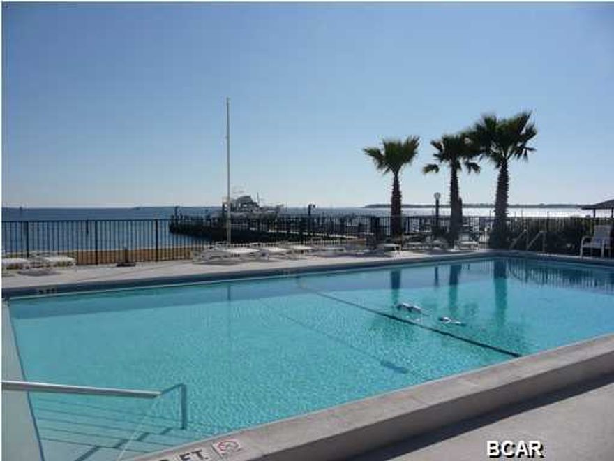 Wow! Rare find 3 bedroom, 2 bath condo at the Landmark in St. Andrews. This first floor condo features ceramic tile floors in the living areas and carpet in the bedrooms. It has a patio access for grilling. Landmark is a great location in Panama City. Landmark features a pool and marina on St. Andrew Bay. Landmark is located in the heart of Old St. Andrews and is within easy walking distance to the revitalized area known as St. Andrews. The unit INCLUDES WASHER/DRYER and is available for $1,200 per month. Pet friendly! Rent includes water, cable, and garbage. Boat Slip available for $250 per month.