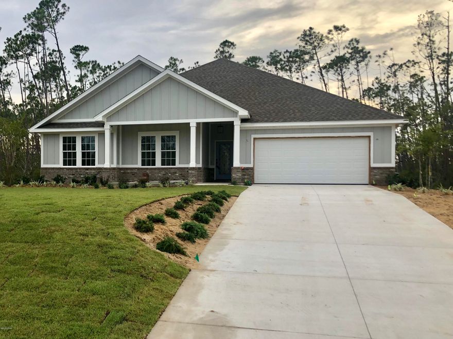 'CURRENTLY UNDER CONTRACT, SELLER ACCEPTING BACKUP OFFERS   New construction custom built home in Cedar Creek at Deer Point  is a must to see! This home has beautiful gray brick with hardy accent on the front porch. Other features include: Shiplap accent wall in family room, open concept living area,trey ceiling in living area and master bedroom, stainless steel appliances, quartz countertops in kitchen and baths, large tile shower in mater an much more!! Neighborhood amenities include: community pool and clubhouse.

Gated entry will be installed later this year.