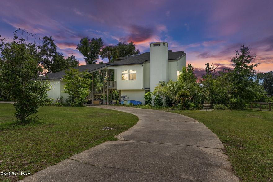 Experience unparalleled spaciousness in this stunning custom-built home located in the heart of College Point! With a remarkable 1.65 acres at your disposal, this property offers an abundance of room to breathe, relax, and enjoy the great outdoors. Natural light pours in through over 65 expansive windows, illuminating every inch of this beautiful residence.

The home has been meticulously taken care of and features luxurious LVP flooring to a bespoke kitchen and upgraded lighting, every detail has been thoughtfully designed. The third floor is a true retreat, dedicated entirely to a magnificent master suite, complete with a custom master bath that boasts a dual walk-in shower and a stunning standalone tub.

With ample flex space and storage options, this home is adaptable to your unique lifestyle needs. The generous yard, situated on a corner lot, presents endless possibilities for outdoor living, whether you envision a pool or exquisite landscaping—there's more than enough space to create your dream oasis without the worry of close neighbors.

The property also features a new roof, fresh stucco, and a modern paint job. A pull-through driveway with a substantial overhang provides convenient parking for a full-size camper or RV. This home is ready for its next owners, offering both comfort and space in a prime location. Don't miss the chance to see this exceptional property—call today to schedule your showing!